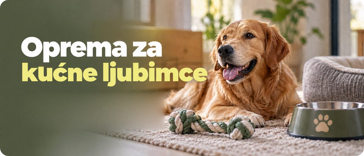 Oprema za kućne ljubimce – sve za sretne i zdrave ljubimce