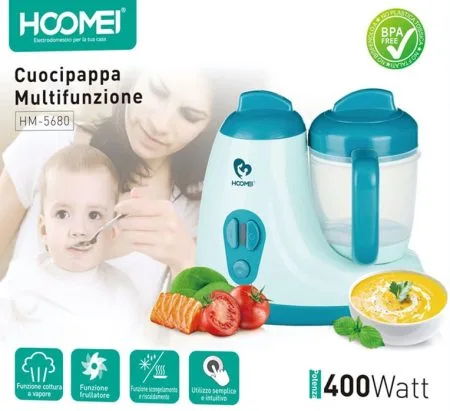 Baby multipraktik aparat za pripremu hrane za bebe - multifunkcionalan, 4u1