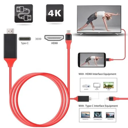 USB C to HDMI kabel