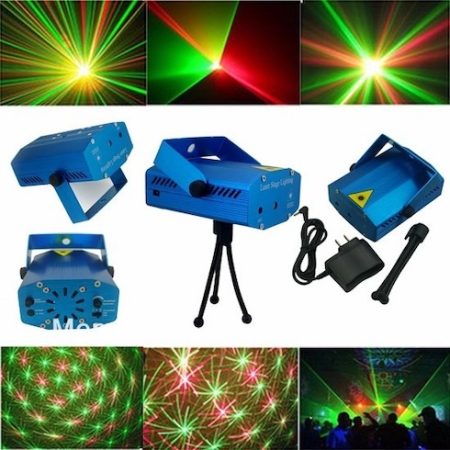 Mini laserski projektor za ukrašavanje, tulume, disco, party
