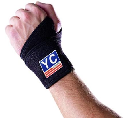 Steznik za ručni zglob od neoprena univerzalne veličine - YC support