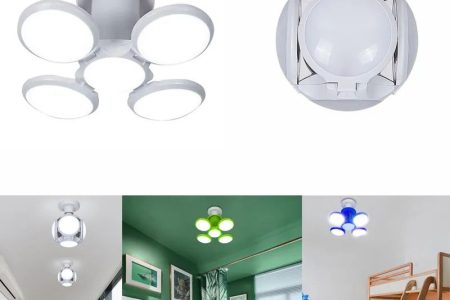 Sklopiva LED Lampa u Obliku Nogometne Lopte UFO