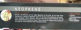 Neoprenska opornica za koleno