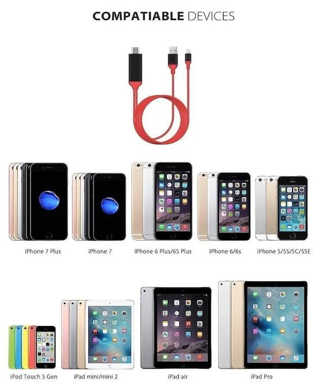 Lightning to HDMI kabel - Slika 6
