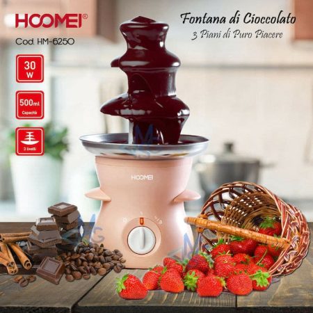 Električna čokoladna fontana kapaciteta 500 ml