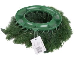 Adventski vijenac za vrata 50 cm sa led svjetlom bozic ukras