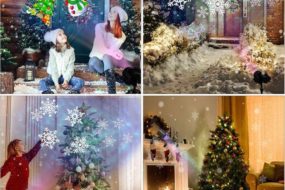 12-Slides-Pattern-Christmas-Projector-Light-Outdoor-Sky-Star-Show-Stage-Laser-Light-Holiday-Party-Landscape
