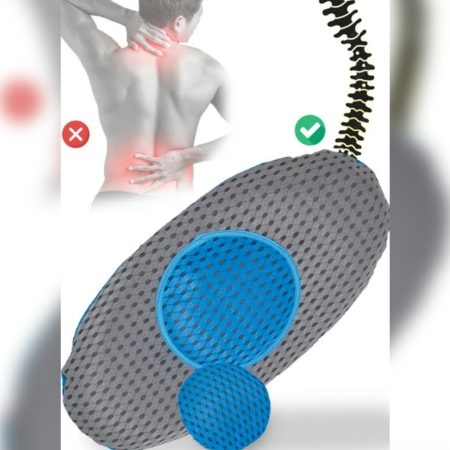 Anatomski jastuk od memorijske pjene za potporu leđa