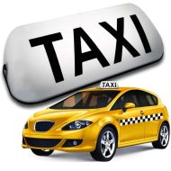Znak Taxi tabla na magnet svijetleca