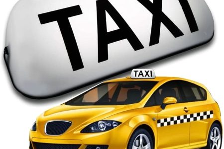 Svjetleća TAXI tabla na magnet