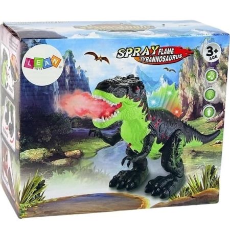 Veliki interaktivni dinosaur za djecu – dim, zvuk i svjetlosni efekti (MEGA model)