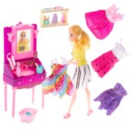 Lutka Modna Princeza s Stolicem i Odjecom za Presvlacenje barbie lutka (12)