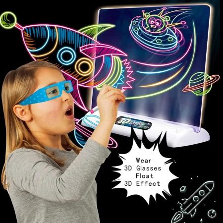 3D LED Dječji Grafički Tablet Za Crtanje