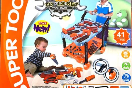 Dječja kolica sa setom od 41 vrste alata