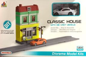 Realisticni modeli diorame kuca i auta_12