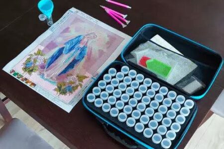 Pribor za dijamantni vez s futrolom