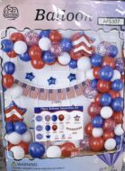 Set balona stil Amerika girlanda 79 kom_2 2