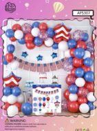 Set balona stil Amerika girlanda 79 kom_2 2