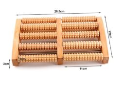 Tradicionalni drveni roller masazer za stopala 2×501