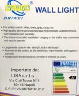 Visenamjenska vanjska zidna lampa antickog dizajna vintage5
