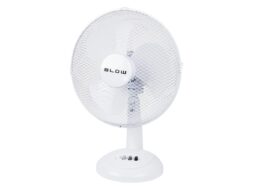Stolni ventilator bijeli metalni