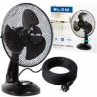Stolni ventilator bijeli metalni
