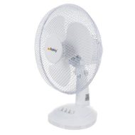 Stolni ventilator bijeli metalni