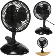 Stolni ventilator bijeli metalni