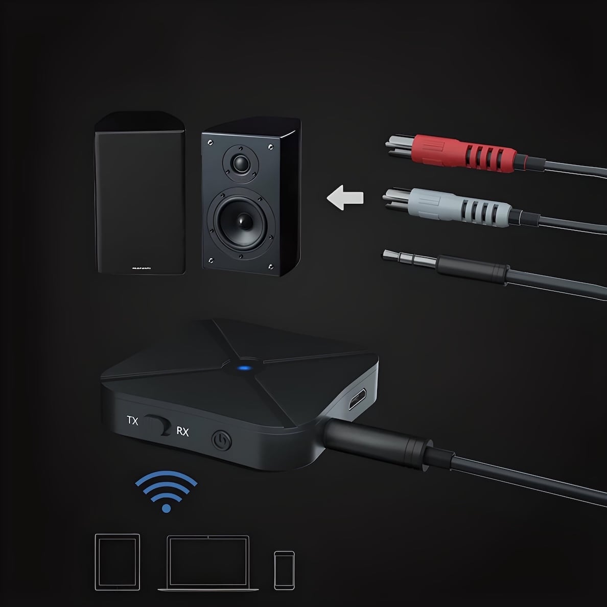Bluetooth audio transmiter_adapter_005
