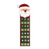 Adventski kalendar od filca s 24 dzepa i motivom Djeda Mraza_0007