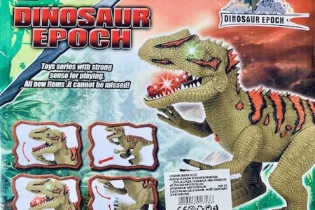 Interaktivna Igračka Dinosaurus za Djecu: Hoda, Maše i Ispušta Zvukove