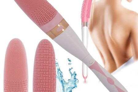 Električna silikonska četka za pranje leđa i masažer tijela