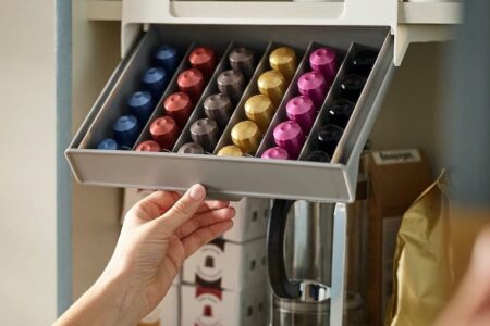 Viseći organizator za kapsule za kavu