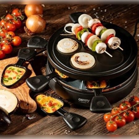 Raclette električni roštilji za 2 do 8 osoba – 3 praktična modela