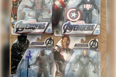 Marvel Avengers figurica — 15 cm (Spider-Man, Captain America, Black Panther, Iron Man)