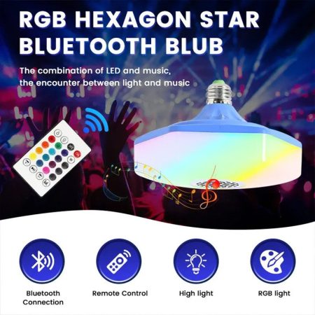 LED glazbena žarulja s Bluetooth zvučnikom