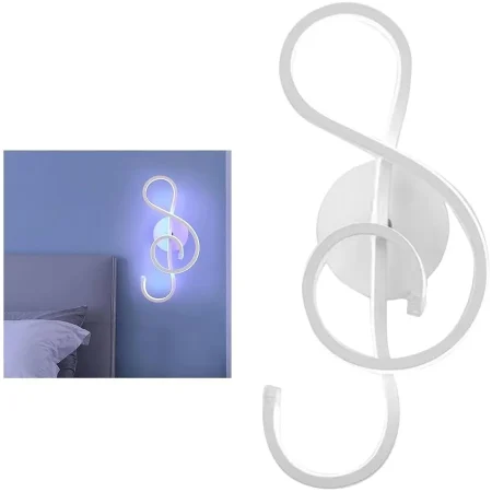 LED zidna svjetiljka 15W u obliku violinskog ključa