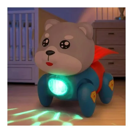 Pas igračka superheroj koji hoda uz glazbu i svjetla