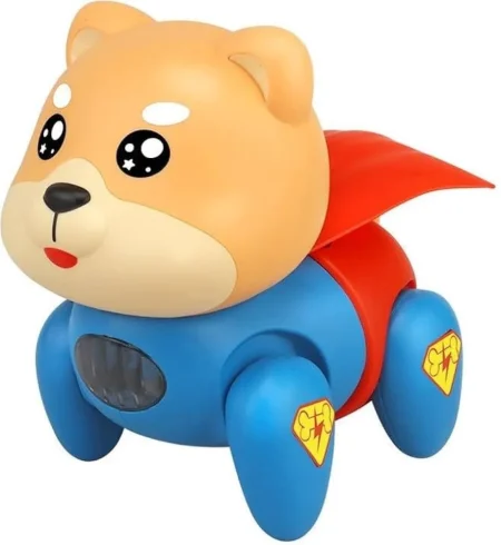 Pas igračka superheroj koji hoda uz glazbu i svjetla - slika 2