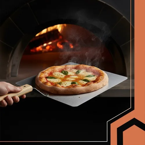 Lopata za pizzu i kruh za pećnicu i peć za pizzu